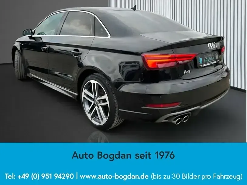Second-hand Audi A3 S-Line 150 CP (110 kW) 2018 Negru Berlinǎ