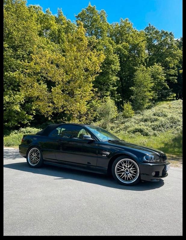 Schwarz Gebraucht 2001 BMW 320 Cabriolet M Sport Cabrio | 6.500 € (Etwas zu teuer) - Bild 1/4