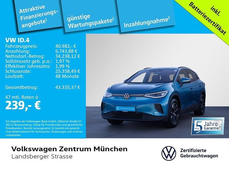 Gebraucht VW ID.4 Pro 210 kW (286 PS) 2025 Blau SUV