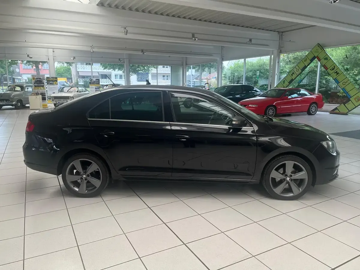 Gebraucht Seat Toledo FR-Line 110 PS (80 kW) 2017 Schwarz Kleinwagen