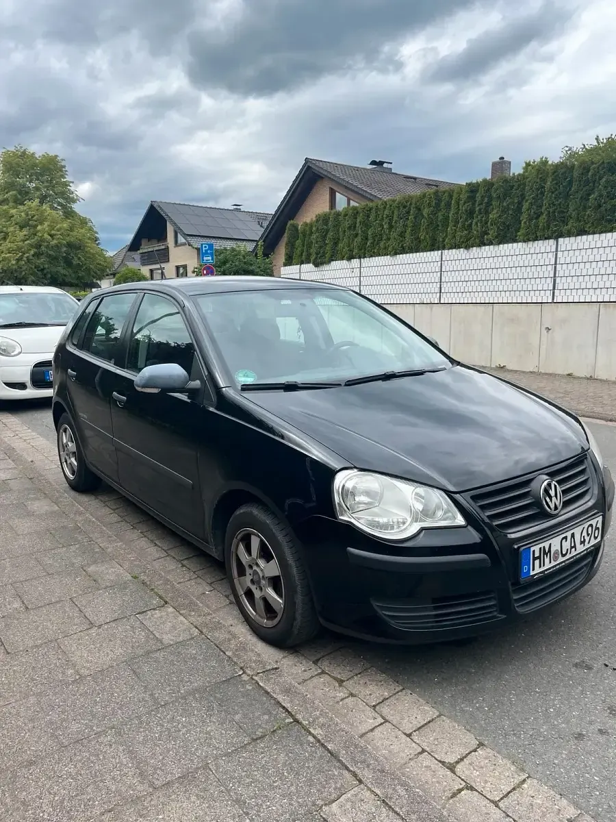 Gebraucht VW Polo 60 PS (44 kW) 2008 Schwarz Kleinwagen