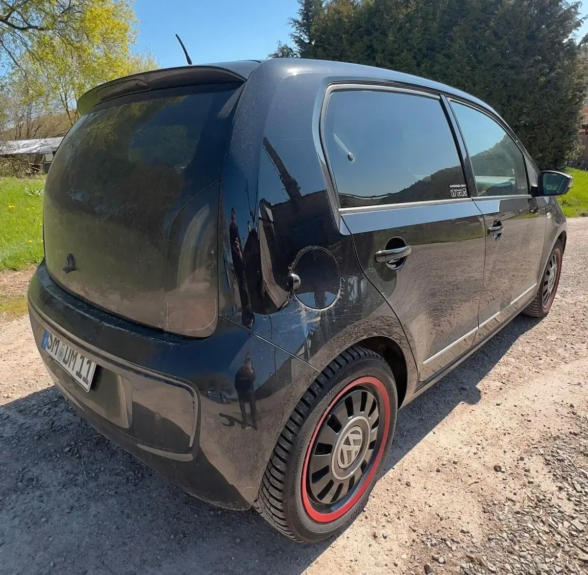 Gebraucht VW up! high up! 75 PS (55 kW) 2012 Schwarz Kleinwagen