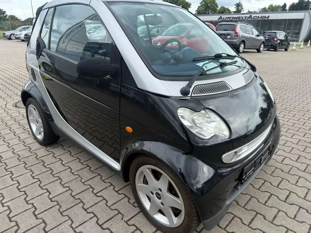 Gebraucht Smart ForTwo Cabrio Passion 54 PS (39 kW) 2000 Schwarz Cabrio