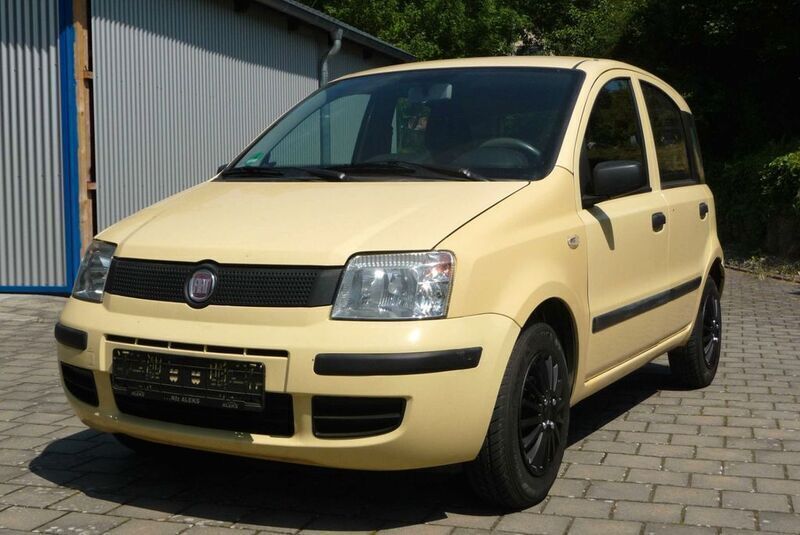 Gebraucht Fiat Panda 54 PS (39 kW) 2009 Gelb Kleinwagen