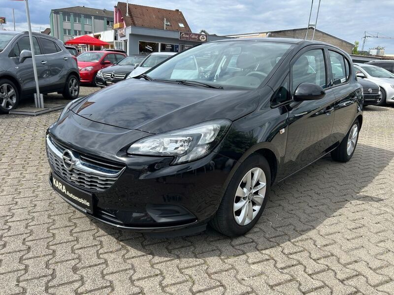 Schwarz Gebraucht 2017 Opel Corsa Edition Limousine | 6.950 € (Fairer Preis) - Bild 1/4