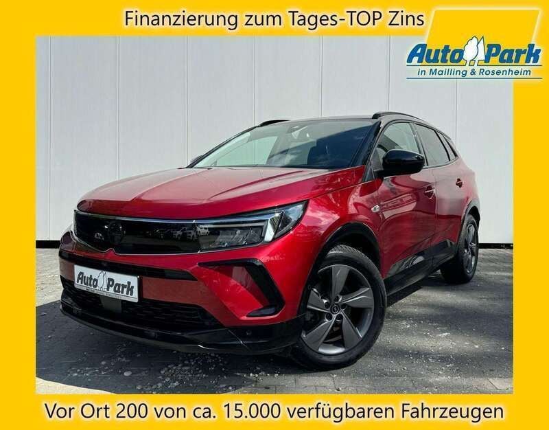 Rot Gebraucht 2023 Opel Grandland X GS Line SUV | 25.477 € (Fairer Preis) - Bild 1/3