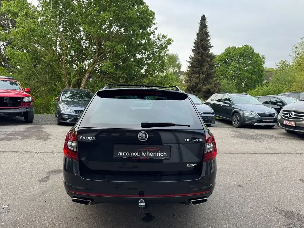 Gebraucht Skoda Octavia RS 184 PS (135 kW) 2018 Schwarz Kombi