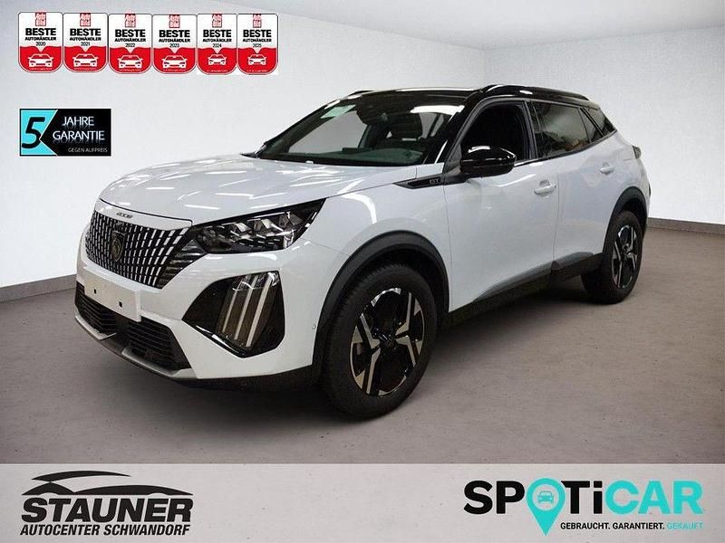 Okenit weiß/dach schwarz (metallic) Gebraucht 2025 Peugeot 2008 GT SUV | 22.480 € (Fairer Preis) - Bild 1/4