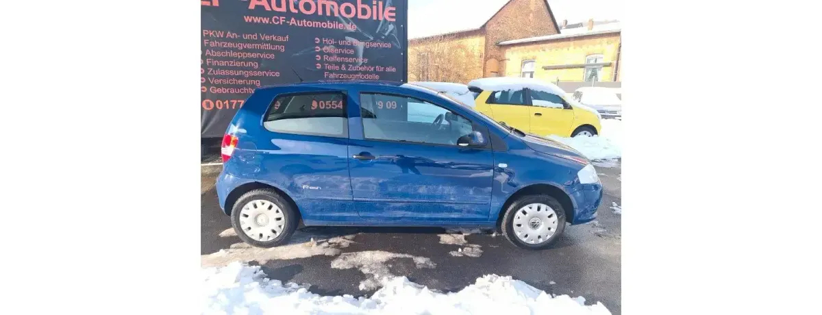 Second-hand VW Fox 54 CP (39 kW) 2008 Albastru Hatchback