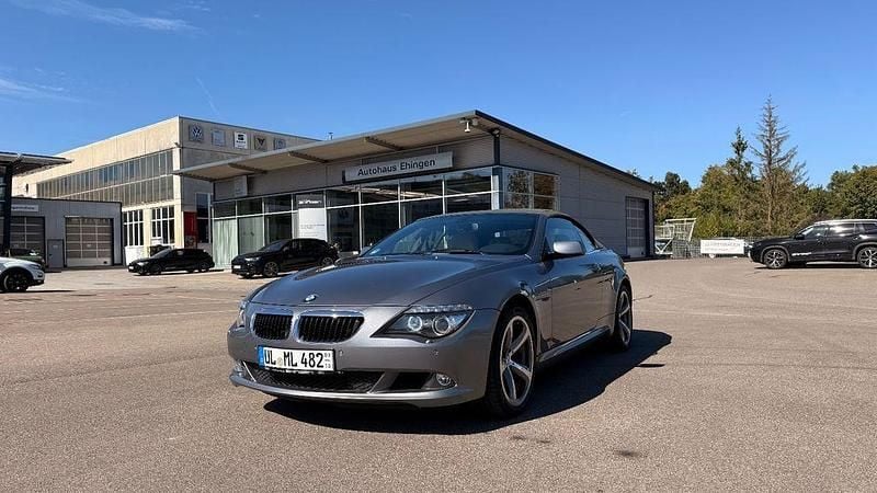 Grau Gebraucht 2008 BMW 630 Cabriolet Performance Cabrio | 16.890 € (Guter Preis) - Bild 1/4