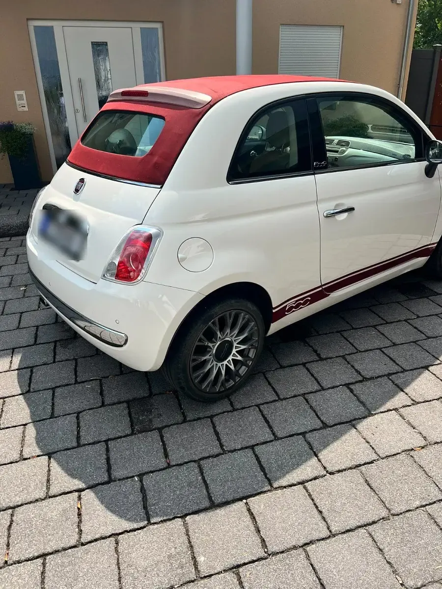 Gebraucht Fiat 500C Lounge 69 PS (50 kW) 2013 Weiß Cabrio