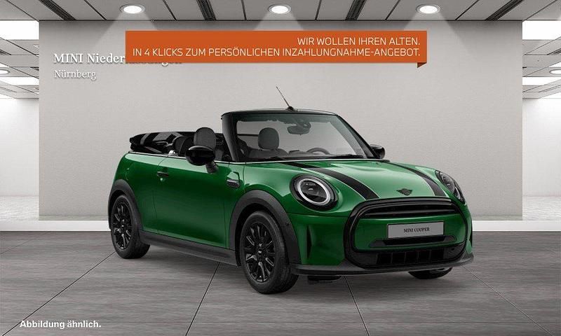 Grün Gebraucht 2022 Mini Cooper Cabriolet Cabrio | 30.890 € (Teuer) - Bild 1/4