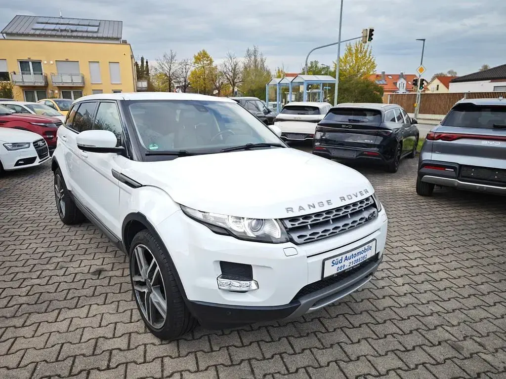 Gebraucht Land Rover Range Rover evoque Pure 150 PS (110 kW) 2013 Weiß SUV