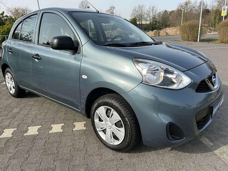 Gebraucht Nissan Micra Acenta 80 PS (58 kW) 2015 Grau metallic Kleinwagen