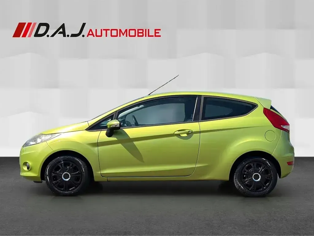 Gebraucht Ford Fiesta Trend 68 PS (50 kW) 2009 Grün Kleinwagen