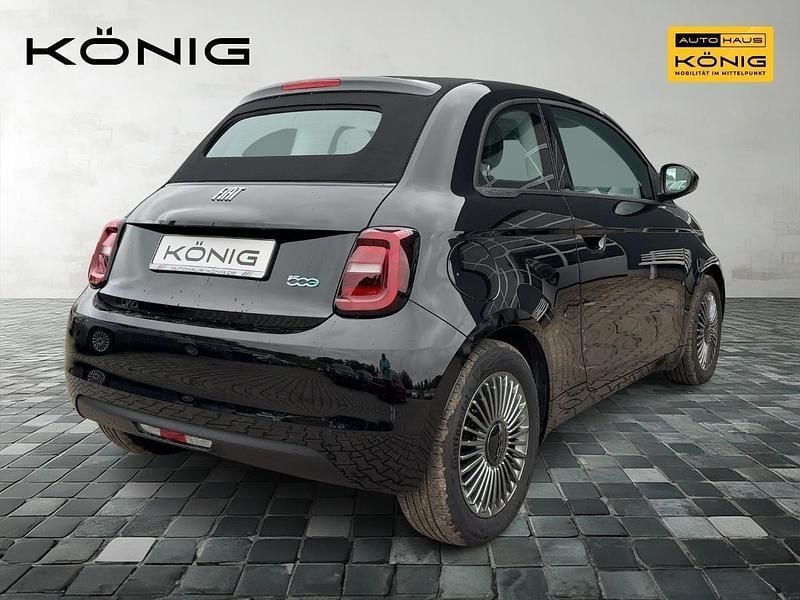 Gebraucht Fiat 500e Icon 86 kW (118 PS) 2022 Schwarz Cabrio