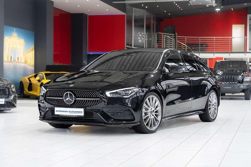 Kosmosschwarz metalliclack Gebraucht 2023 Mercedes CLA220 Shooting Brake AMG line Kombi | 32.480 € (Guter Preis) - Bild 1/4