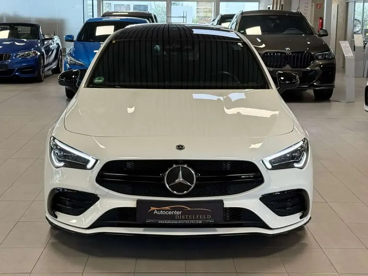 Gebraucht Mercedes CLA35 AMG AMG 306 PS (225 kW) 2021 Weiß Coupé