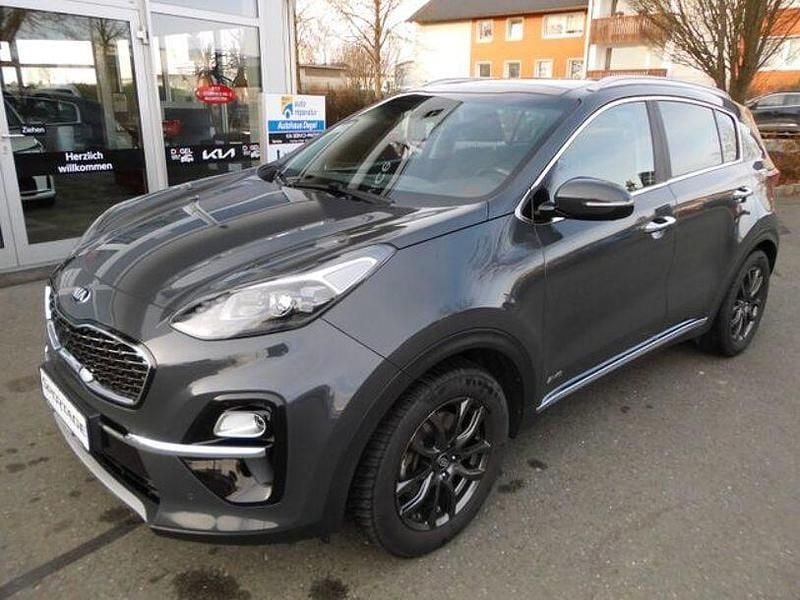 Grau Gebraucht 2019 Kia Sportage Platinum SUV | 19.890 € (Etwas zu teuer) - Bild 1/4