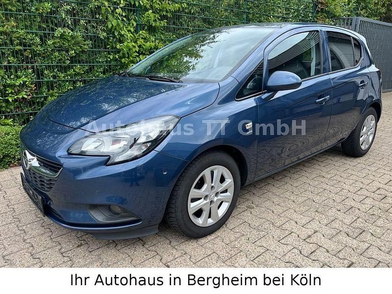 Gebraucht Opel Corsa drive 95 PS (69 kW) 2016 Blau Kleinwagen