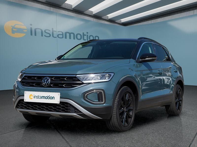 Blau Gebraucht 2022 VW T-Roc SUV | 26.499 € (Fairer Preis) - Bild 1/4
