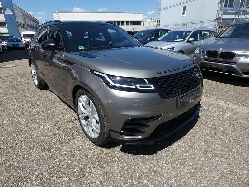 Silber Gebraucht 2019 Land Rover Range Rover Velar R-Dynamic SUV | 24.990 € (Superpreis) - Bild 1/4