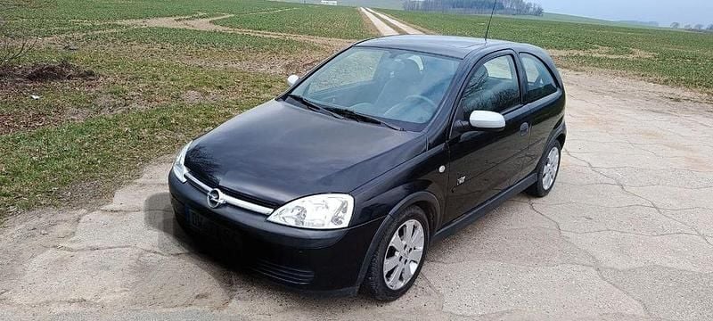 Gebraucht Opel Corsa Njoy 75 PS (55 kW) 2003 Schwarz Kleinwagen