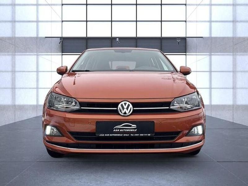 Gebraucht VW Polo Highline 110 PS (80 kW) 2018 Orange Limousine