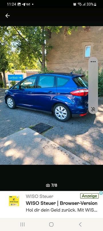 Second-hand Ford C-MAX 2014 Albastru Monovolum
