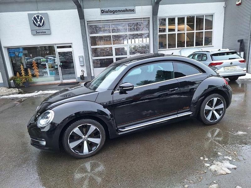 Gebraucht VW Beetle Design 105 PS (77 kW) 2014 Schwarz Kleinwagen
