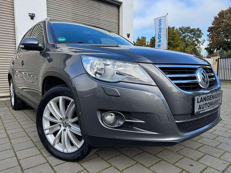 Pepper grey metallic Gebraucht 2011 VW Tiguan Team SUV | 7.800 € (Guter Preis) - Bild 1/4