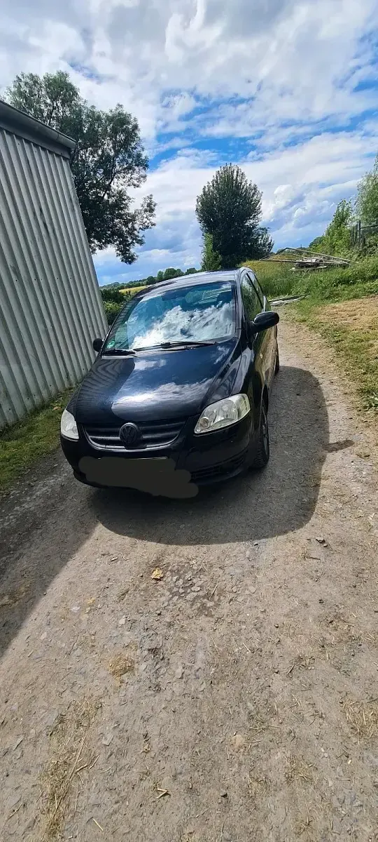 Gebraucht VW Fox Refresh 54 PS (39 kW) 2009 Schwarz Kleinwagen