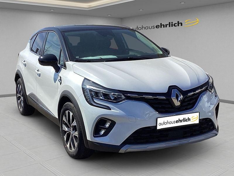 Gebraucht Renault Captur Techno 140 PS (102 kW) 2024 Perlmuttweiß /dach blackpearl schwarz SUV