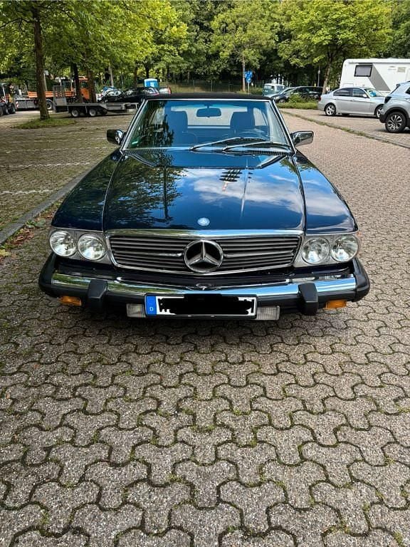 Gebraucht Mercedes 560 227 PS (166 kW) 1986 Blau Cabrio