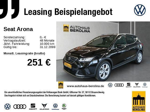 Neu Seat Arona FR 116 PS (85 kW) 2025 Schwarz SUV