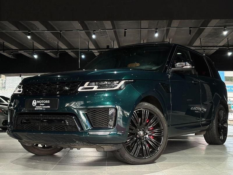 Grün Gebraucht 2021 Land Rover Range Rover Sport SUV | 42.999 € (Superpreis) - Bild 1/4