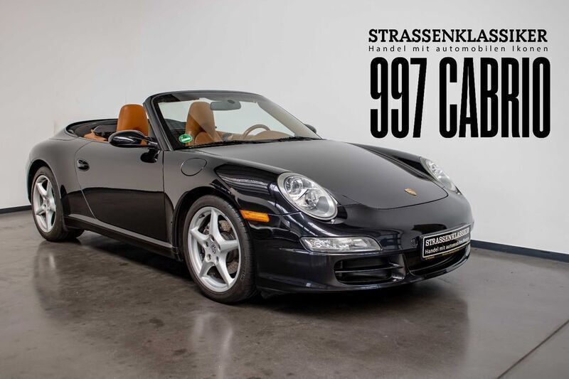 Schwarz Gebraucht 2006 Porsche 911 Carrera Cabriolet Cabrio | 49.999 € (Fairer Preis) - Bild 1/4