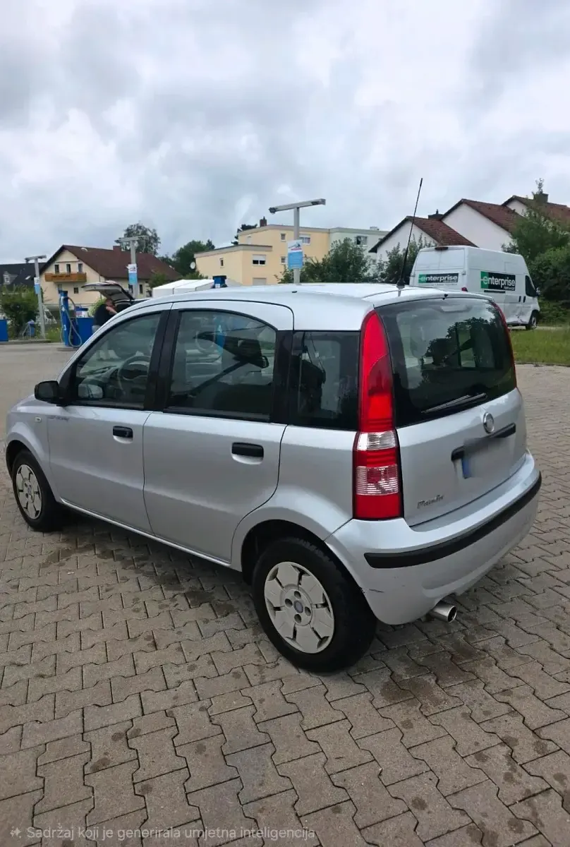 Gebraucht Fiat Panda 2010 Silber Kleinwagen