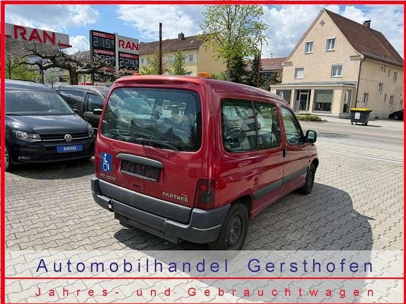 Gebraucht Peugeot Partner 90 PS (66 kW) 1998 Rot Van / Kleinbus