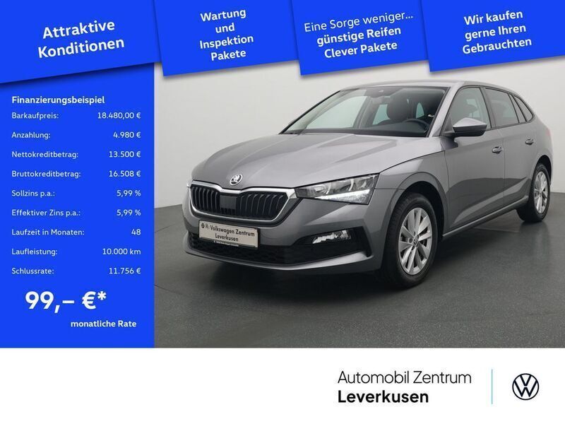 Graphitgrau Gebraucht 2023 Skoda Scala Selection Kleinwagen | 18.980 € (Fairer Preis) - Bild 1/4