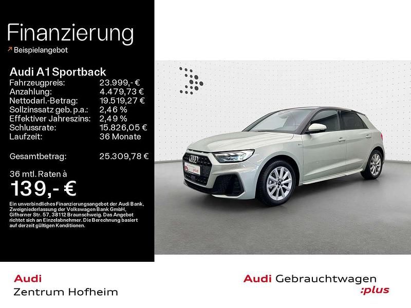 Tausilber metallic Gebraucht 2024 Audi A1 S-Line Kleinwagen | 23.999 € (Fairer Preis) - Bild 1/4