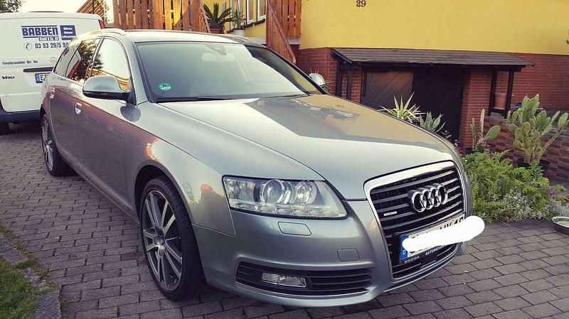 Grau Gebraucht 2009 Audi A6 Kombi | 13.000 € - Bild 1/4