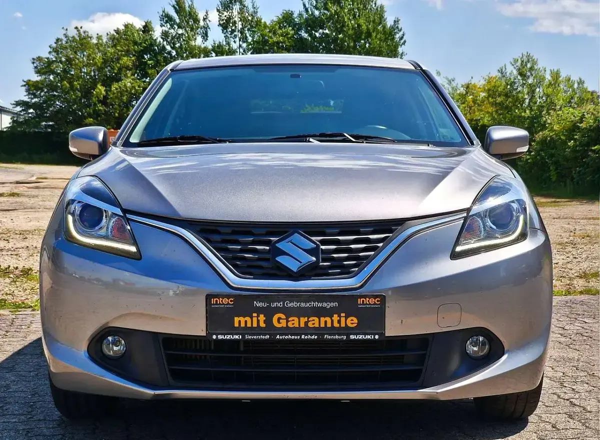 Gebraucht Suzuki Baleno 90 PS (66 kW) 2016 Grau Kleinwagen