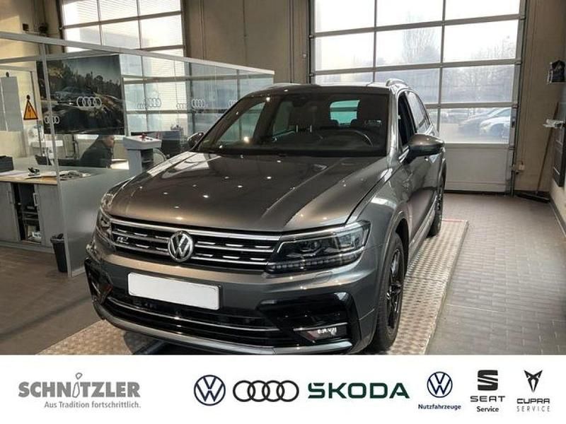 Grau Gebraucht 2017 VW Tiguan R-line SUV | 21.950 € (Superpreis) - Bild 1/2