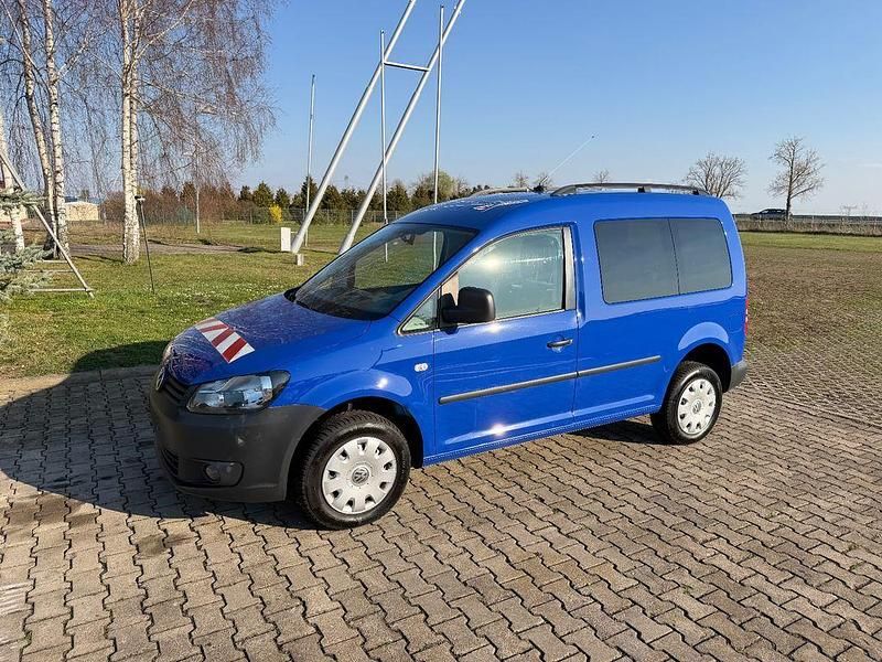 Usata VW Caddy 110 CV (80 kW) 2013 Blu Monovolume