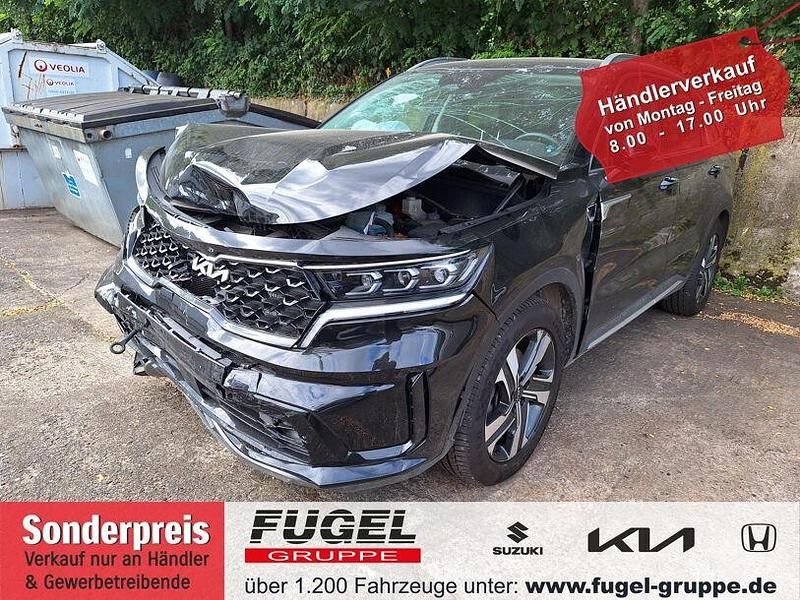(abp) auroraschwarz met. Gebraucht 2023 Kia Sorento Spirit SUV | 15.999 € - Bild 1/4