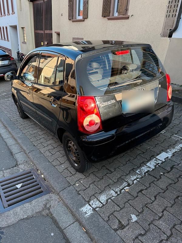 Gebraucht Kia Picanto 65 PS (47 kW) 2010 Schwarz Kleinwagen