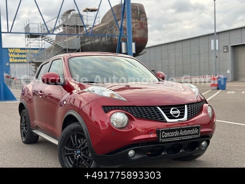 Rot Gebraucht 2011 Nissan Juke Tekna SUV | 6.490 € (Fairer Preis) - Bild 1/4