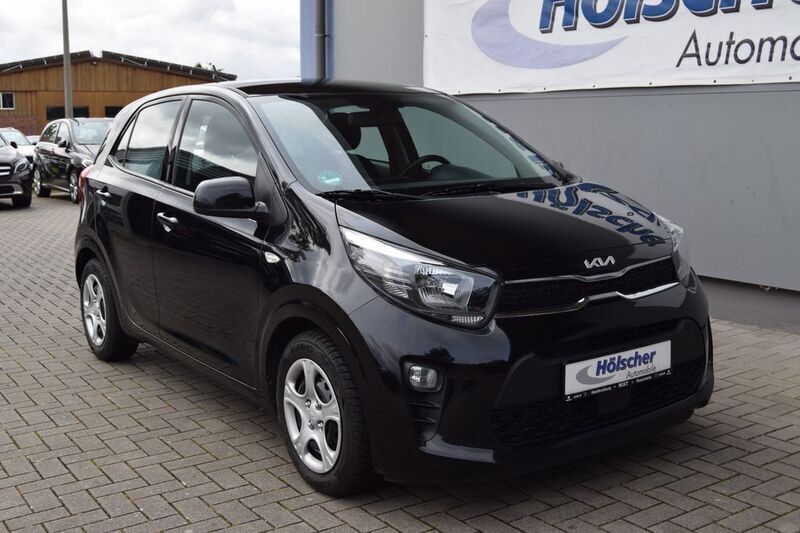 (abp) auroraschwarz met. Gebraucht 2023 Kia Picanto Edition 7 Kleinwagen | 13.950 € (Fairer Preis) - Bild 1/4