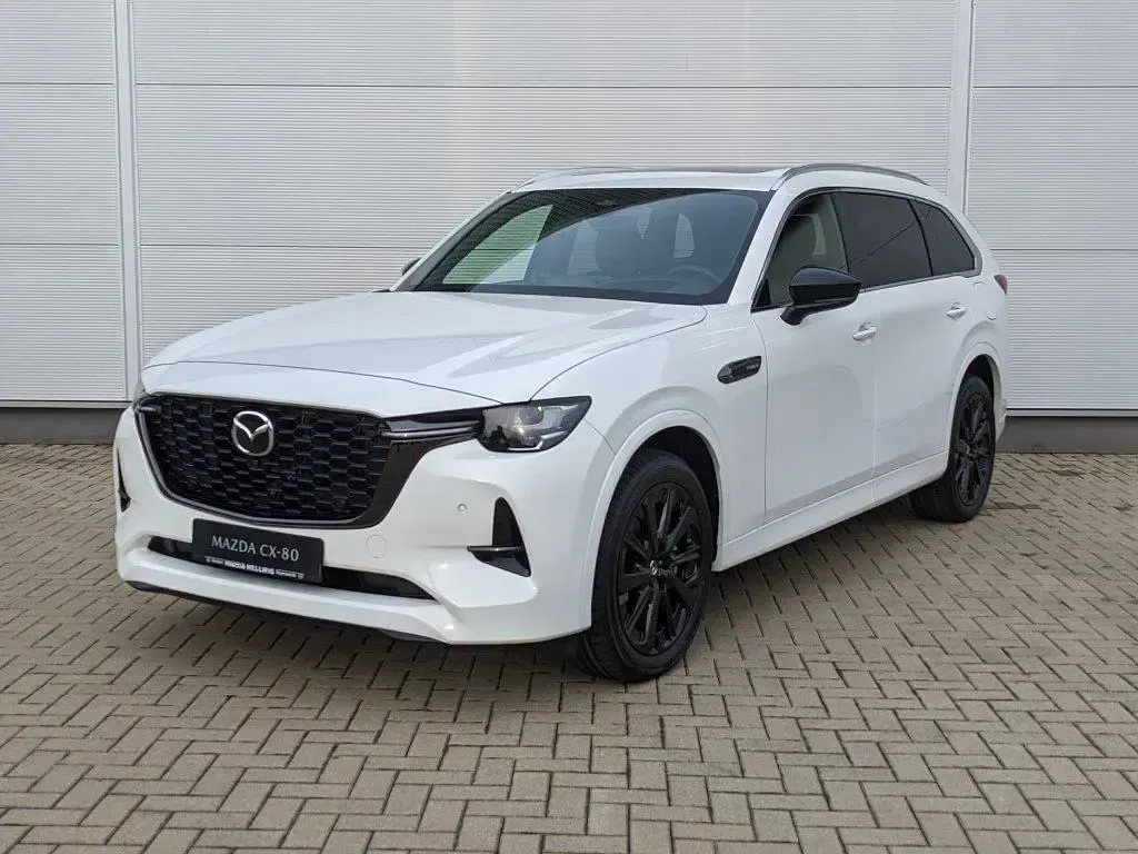 Neu Mazda CX-80 Homura-Line 328 PS (241 kW) 2026 Arctic white SUV